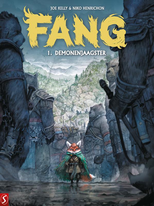Omslag van Fang 1: Demonenjaagster