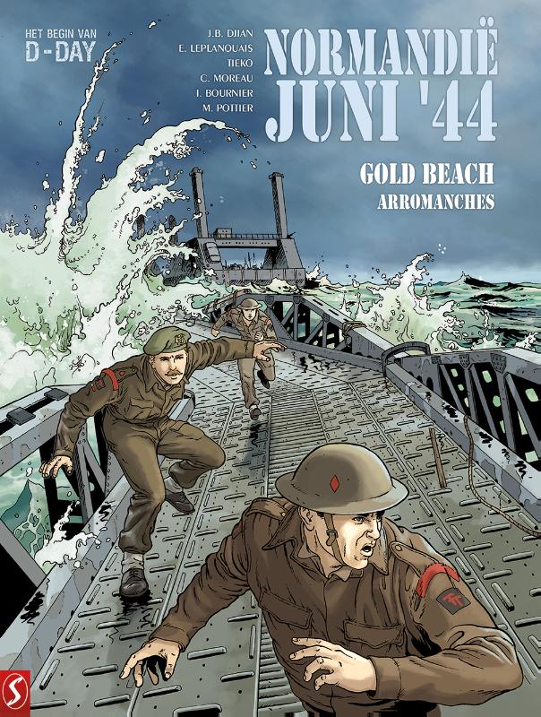 Omslag van Normandië JUNI '44 3: Gold Beach / Arromanches