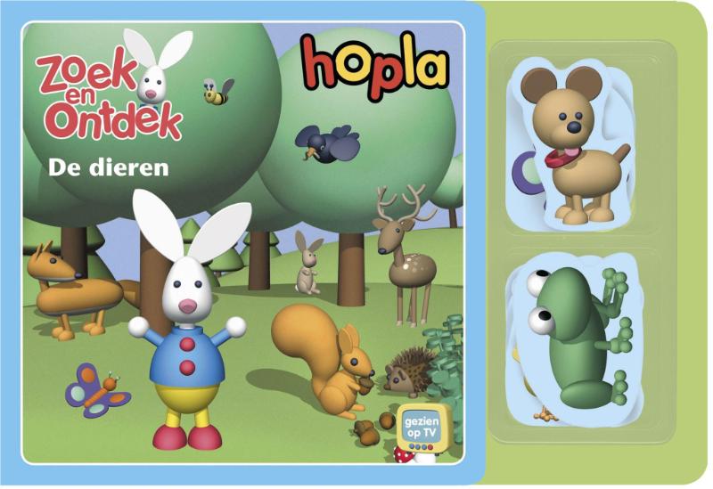 Omslag van Zoek en ontdek De dieren