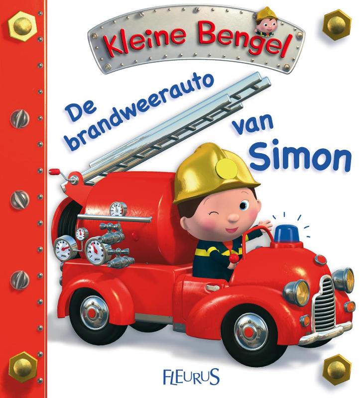 Omslag van De brandweerauto van Simon
