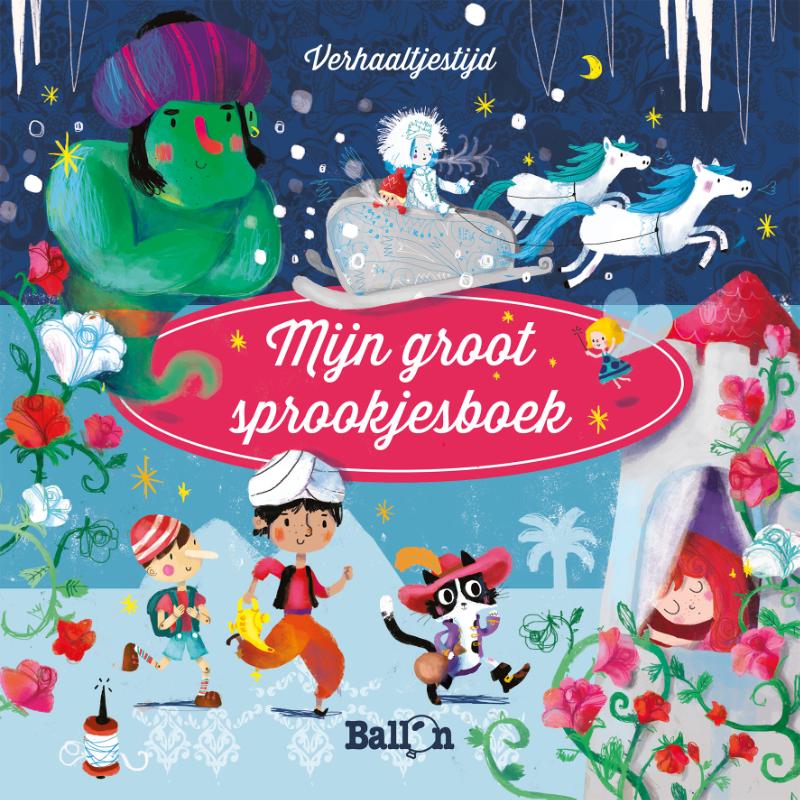 Omslag van Mijn groot sprookjesboek (roze)