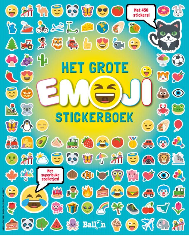 Omslag van Emoji stickerboek
