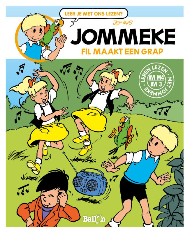 Omslag van Fil maakt een grap