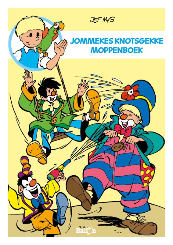 Omslag van Jommekes knotsgekke moppenboek