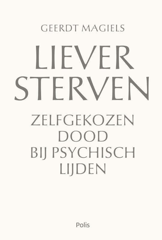 Omslag van Liever sterven