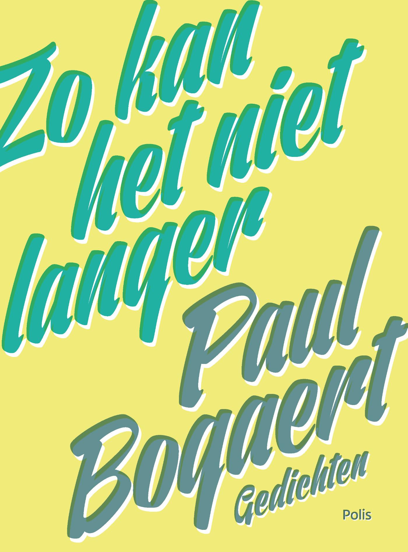 Omslag van Zo kan het niet langer