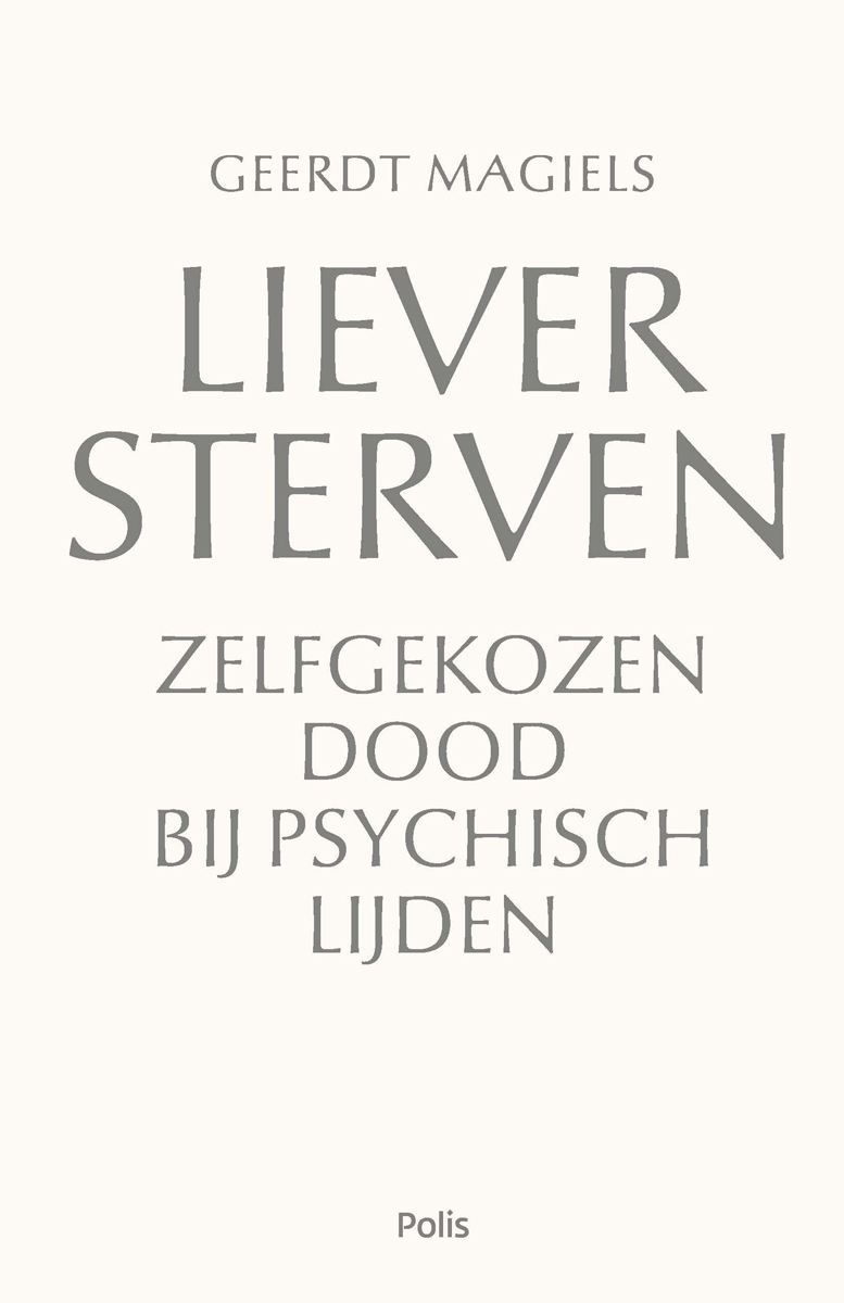 Omslag van Liever sterven