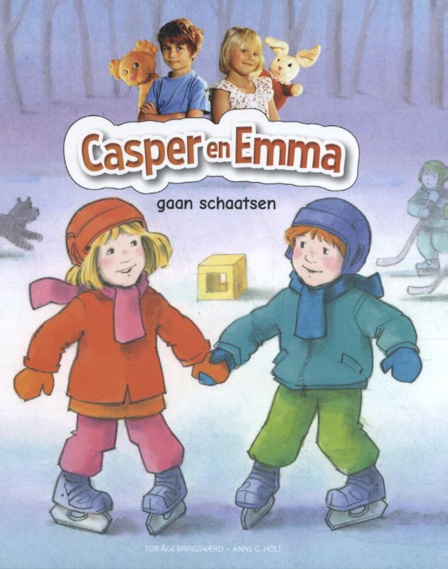 Omslag van Casper en Emma gaan schaatsen