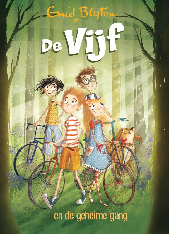 Omslag van De Vijf en de geheime gang
