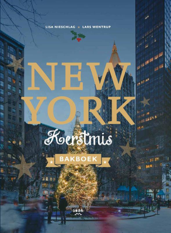 Omslag van New York kerstmis bakboek