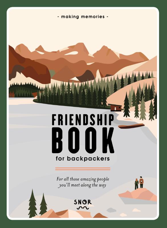 Omslag van Friendship book for Backpackers