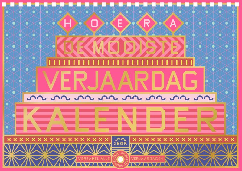 Omslag van De mooiste verjaardagskalender