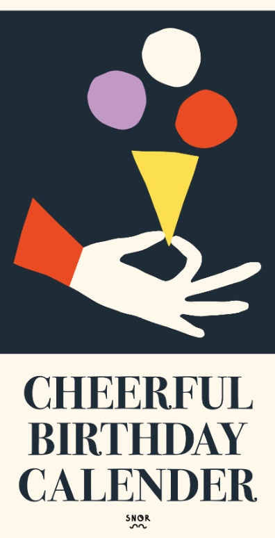 Omslag van Cheerful Birthday Calendar