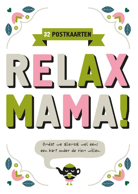 Omslag van Relax mama kaartenboekje