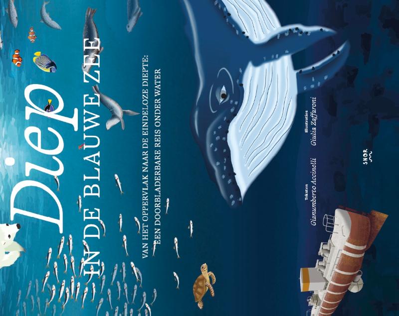 Omslag van Diep in de blauwe zee