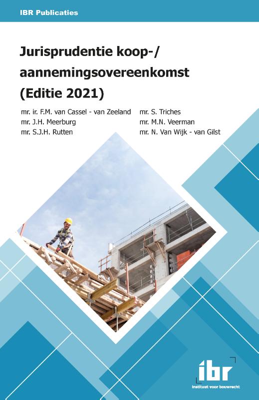 Omslag van Jurisprudentie koop-/aannemingsovereenkomst (Editie 2021)