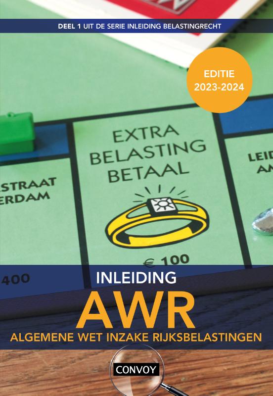 Omslag van Inleiding Algemene Wet inzake Rijksbelastingen (AWR)