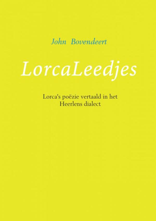 Omslag van LorcaLeedjes