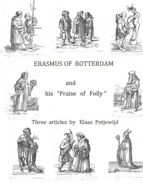 Omslag van Erasmus of Rotterdam and his "Praise of Folly"