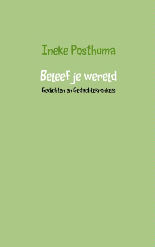 Omslag van Beleef je wereld