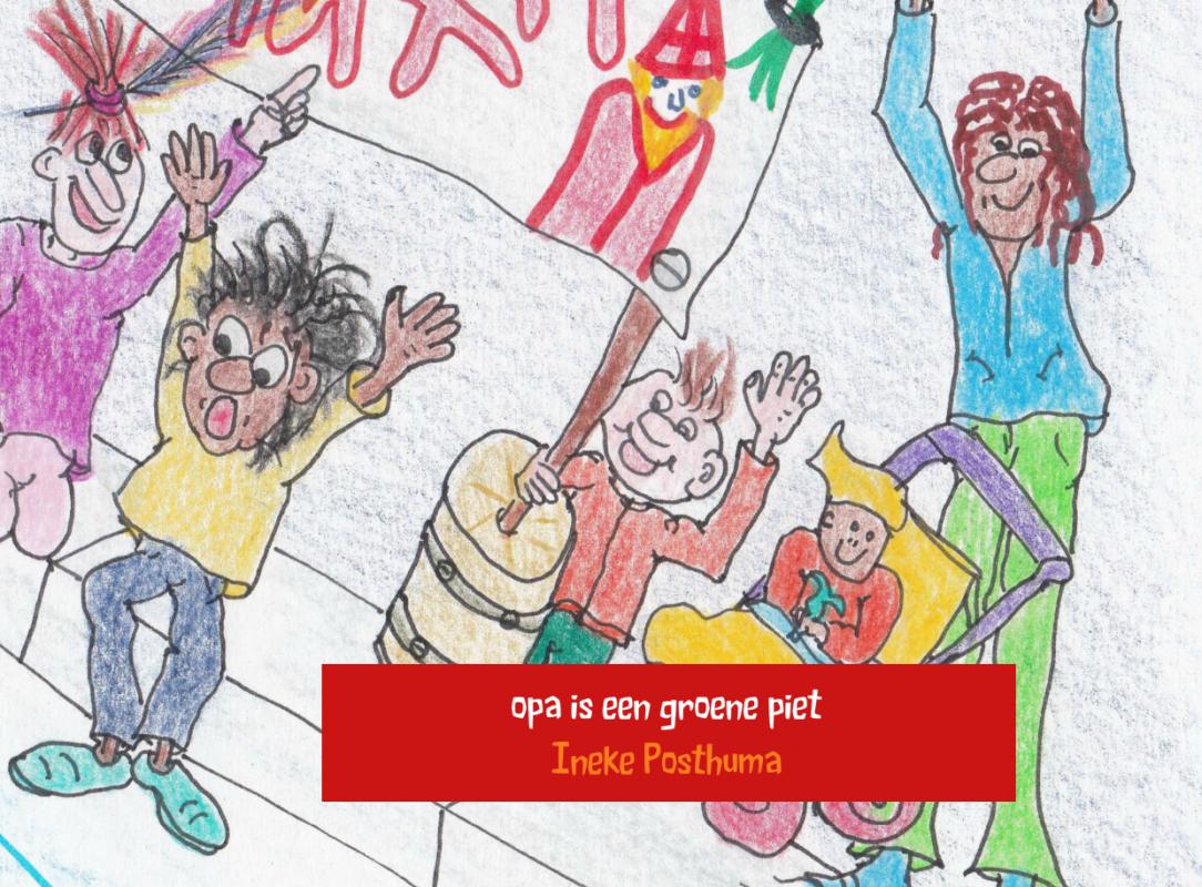 Omslag van opa is een groene piet