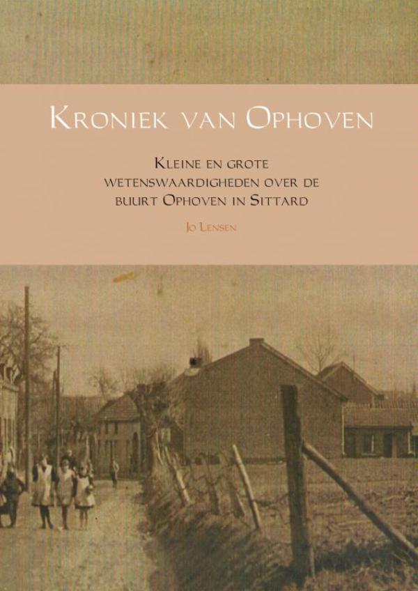 Omslag van Kroniek van Ophoven