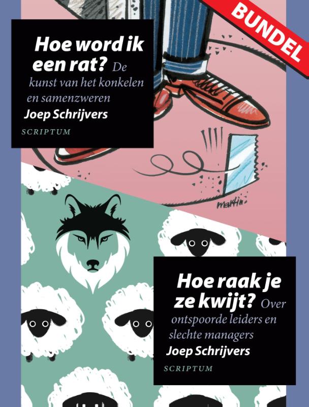 Omslag van Combinatiepakket Joep Schrijvers: Hoe word ik een rat? + Hoe raak je ze kwijt?