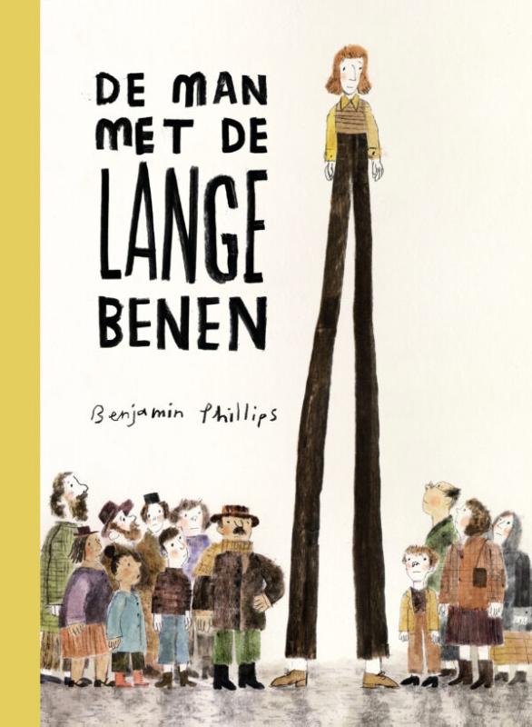 Omslag van De man met de lange benen