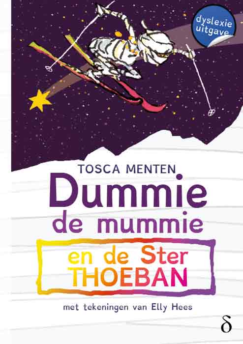 Omslag van Dummie de mummie 6 en de ster Thoeban