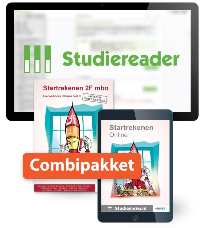 Omslag van Combipakket Studiereader Rekenen 2F WL12