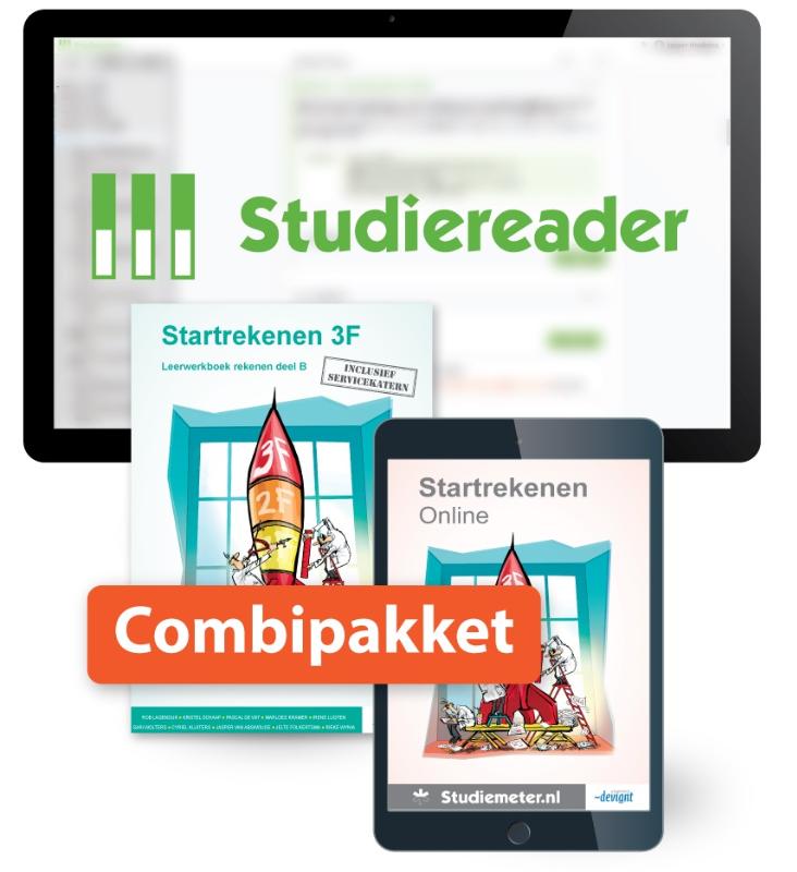 Omslag van Combipakket Studiereader Rekenen 3F WL48