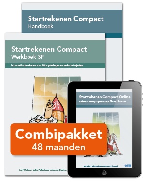 Omslag van Combipakket Startrekenen Compact 3F HWL48