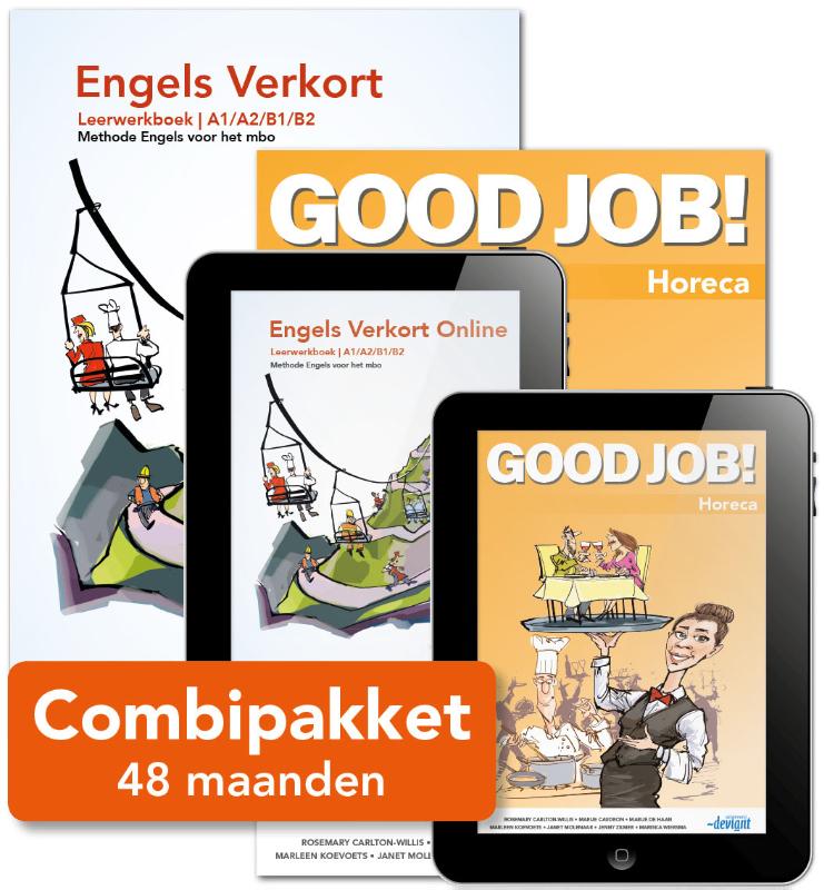 Omslag van Good Job! Horeca+Engels Verkort WWL48