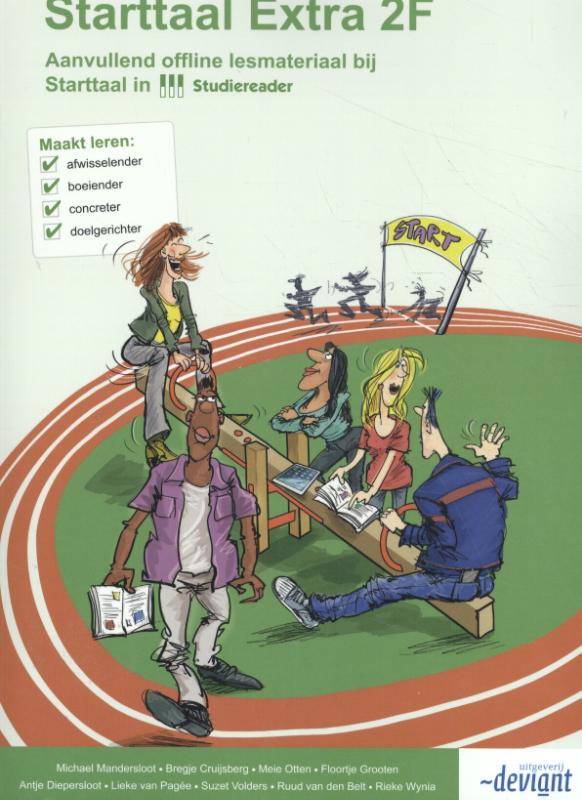 Omslag van Studiereader Starttaal 2F Extra WL48