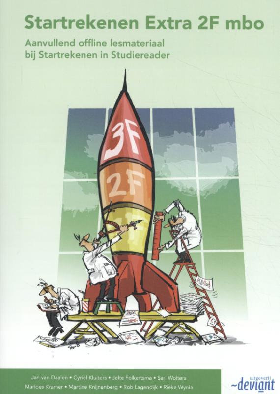 Omslag van Studiereader Startrekenen 2F mbo Extra WL48