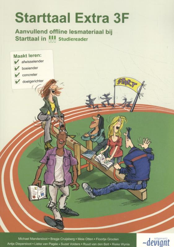 Omslag van Studiereader Starttaal 3F Extra WL48