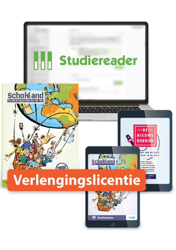 Omslag van Verlengingslicentie Studiereader Schokland 6M