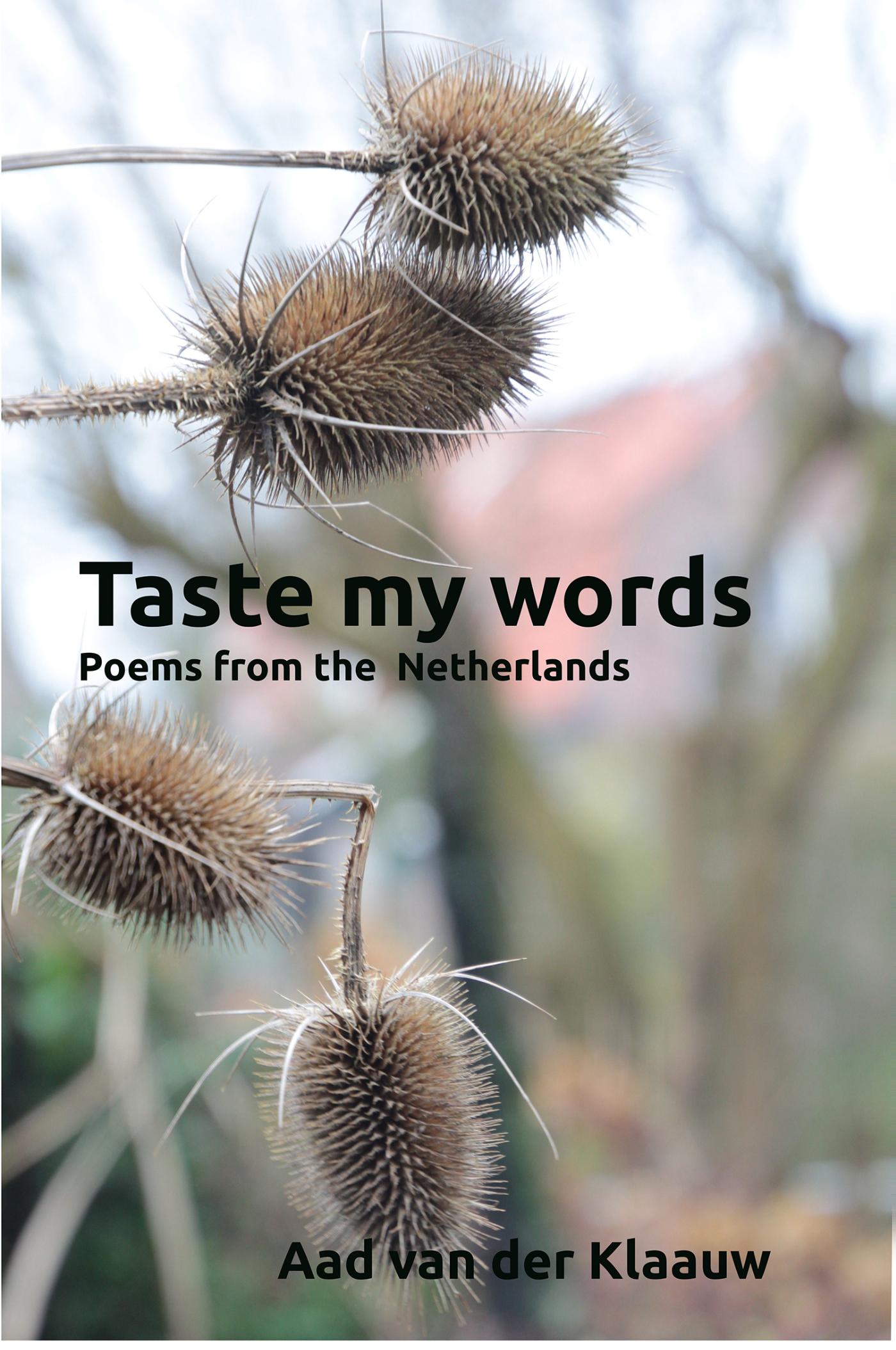 Omslag van Taste my words