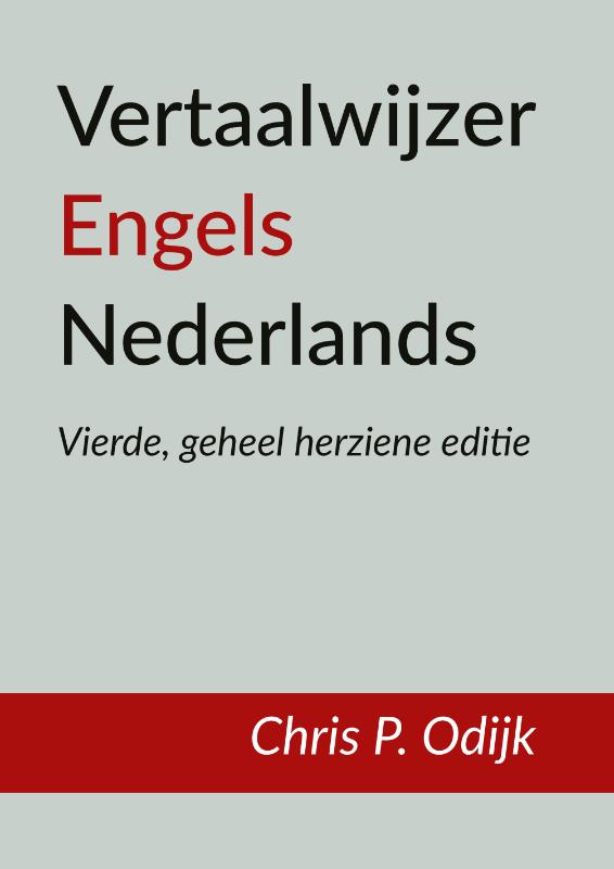 Omslag van Vertaalwijzer Engels Nederlands