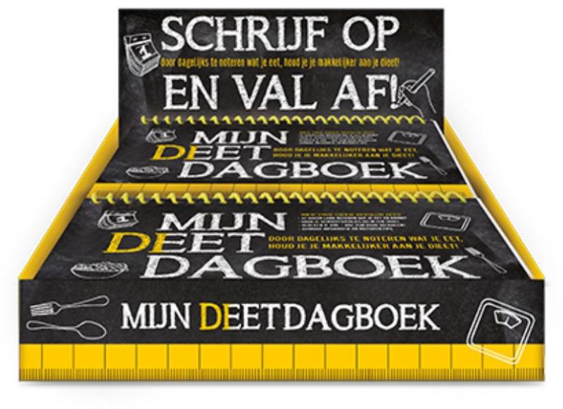 Omslag van Display Mijn Dieet dagboek 10 ex à 4,95