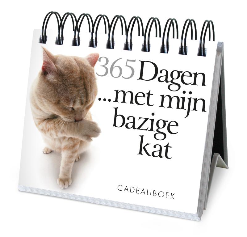 Omslag van 365 dagen met mijn bazige kat