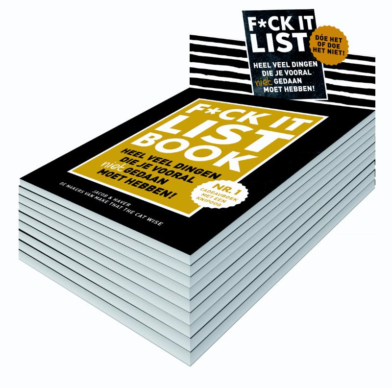 Omslag van Display F*CK-it list 10 CPS