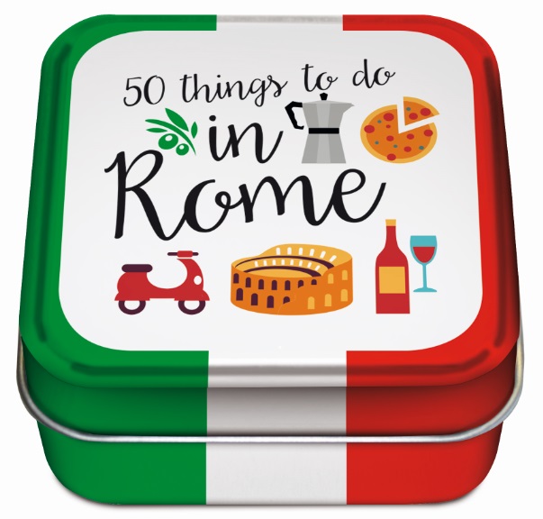 Omslag van 50 things to do reisblikje - Rome