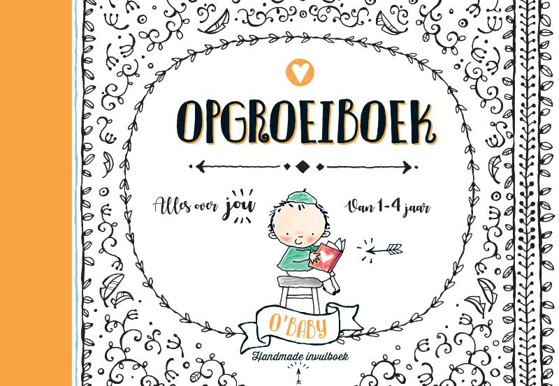 Omslag van O'Baby Opgroeiboek