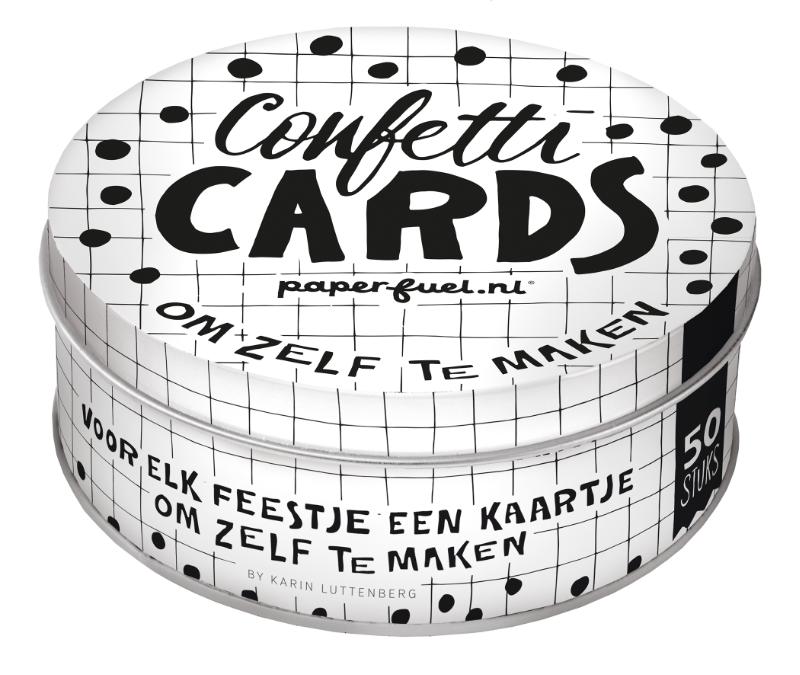 Omslag van Paperfuel confetti cards om zelf te maken