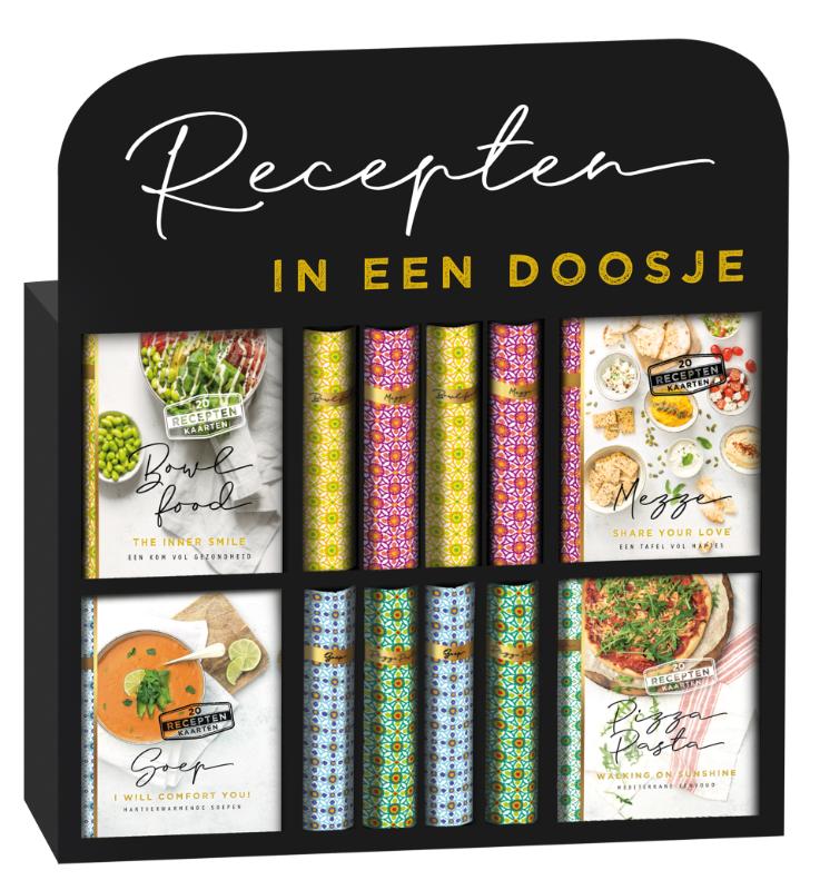Omslag van Display Mini bookbox recepten 4Tx3E