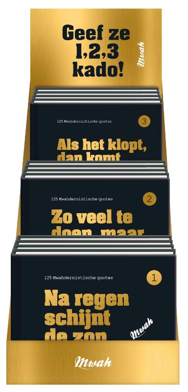 Omslag van Display MWAH cadeauboek 3Tx4E