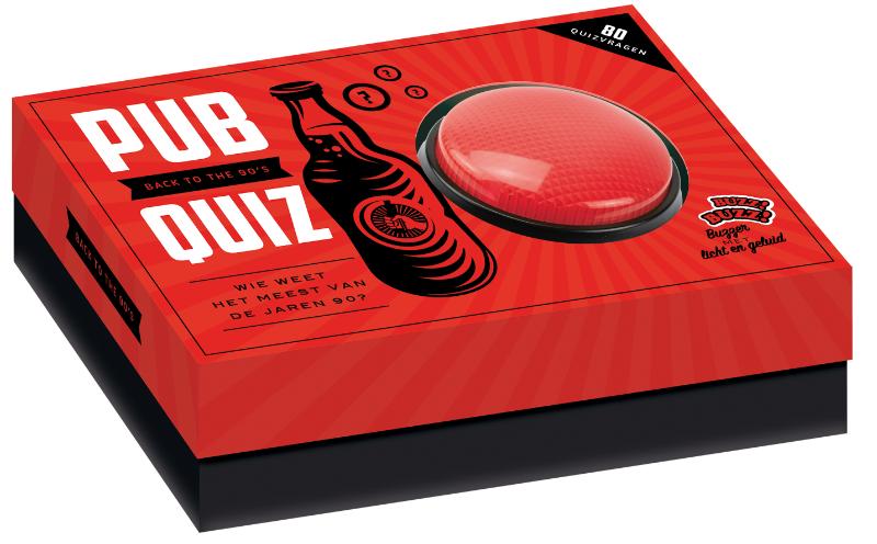 Omslag van Pubquiz - Back to the 90's