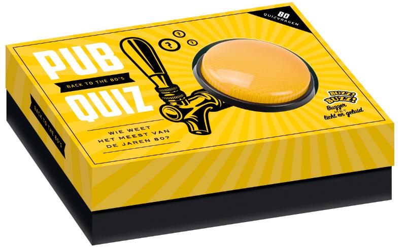 Omslag van Pubquiz - Back to the 80's