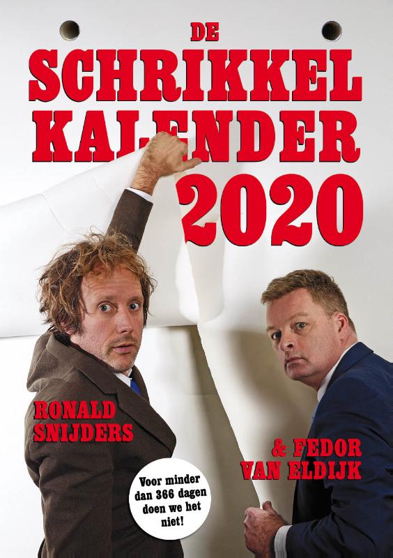 Omslag van De Schrikkelkalender 2020